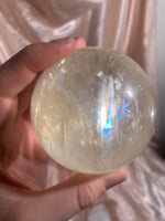 Load image into Gallery viewer, Honey Optical Calcite Sphere - D
