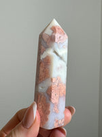 Load image into Gallery viewer, Cotton Candy Agate Tower - 19M
