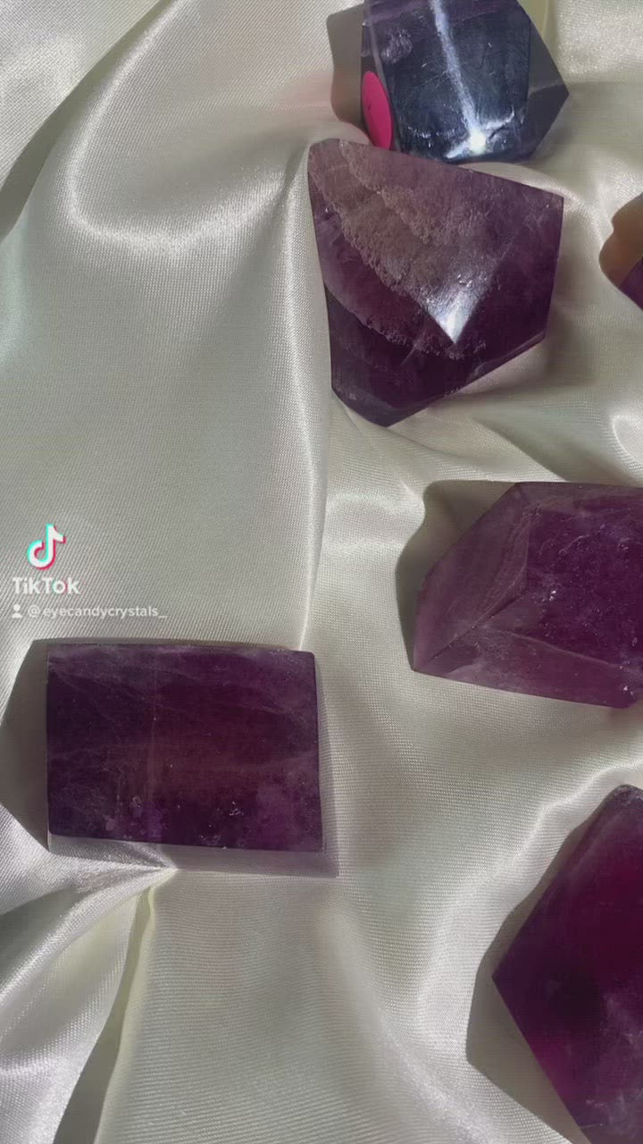 Magenta Fluorite Freeform - You Choose