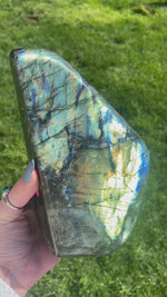 Load and play video in Gallery viewer, Labradorite Freeform (almost 5 lbs) - DT
