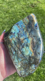 Load and play video in Gallery viewer, Labradorite Freeform (almost 4 lbs) - AG
