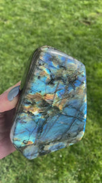 Load and play video in Gallery viewer, Labradorite Freeform (3+ lbs) - CF
