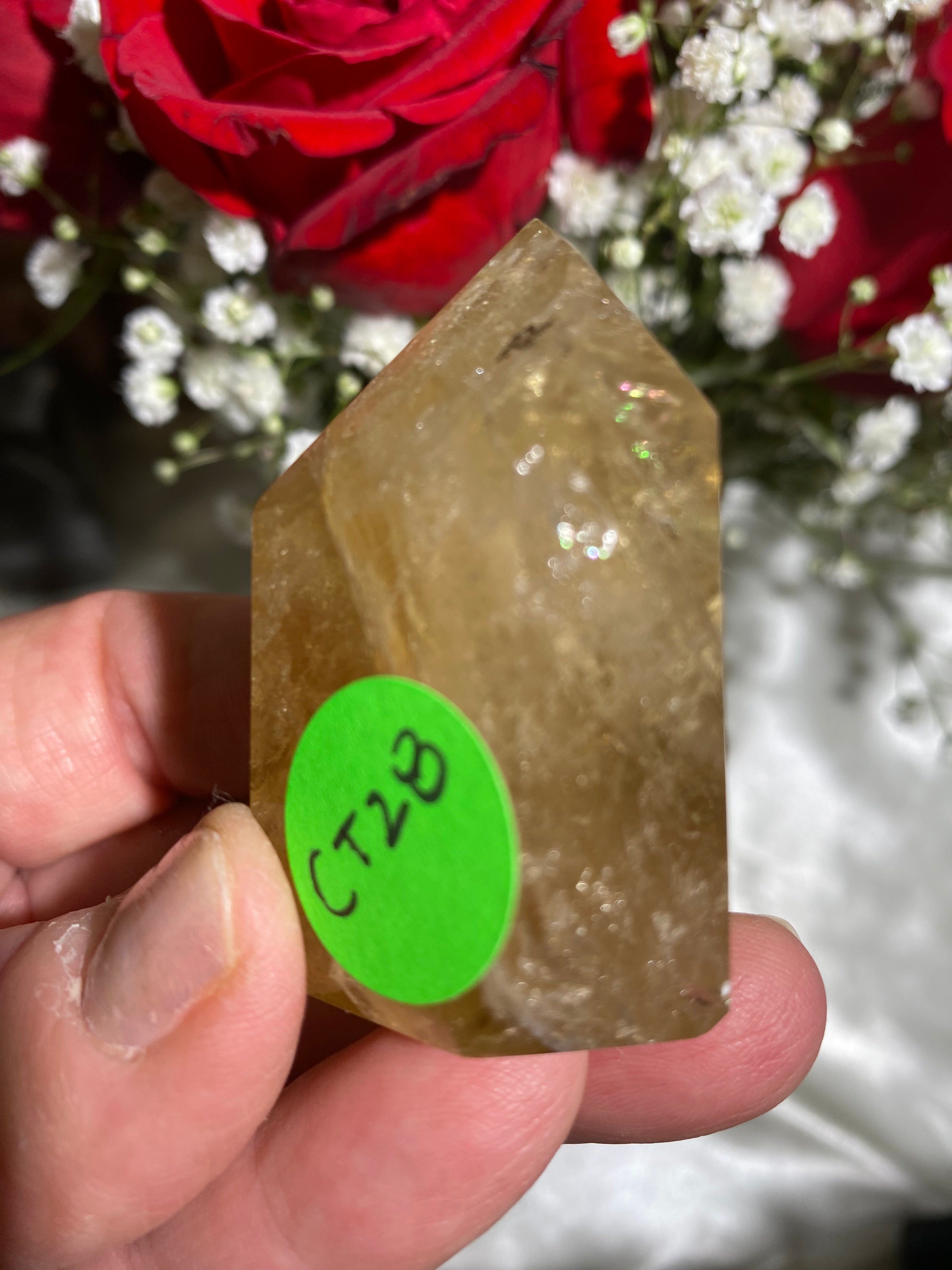 Natural Brazilian Citrine Tower (CT28)