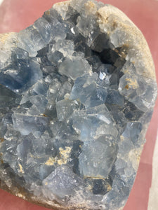 XL Celestite Heart (CEH4)