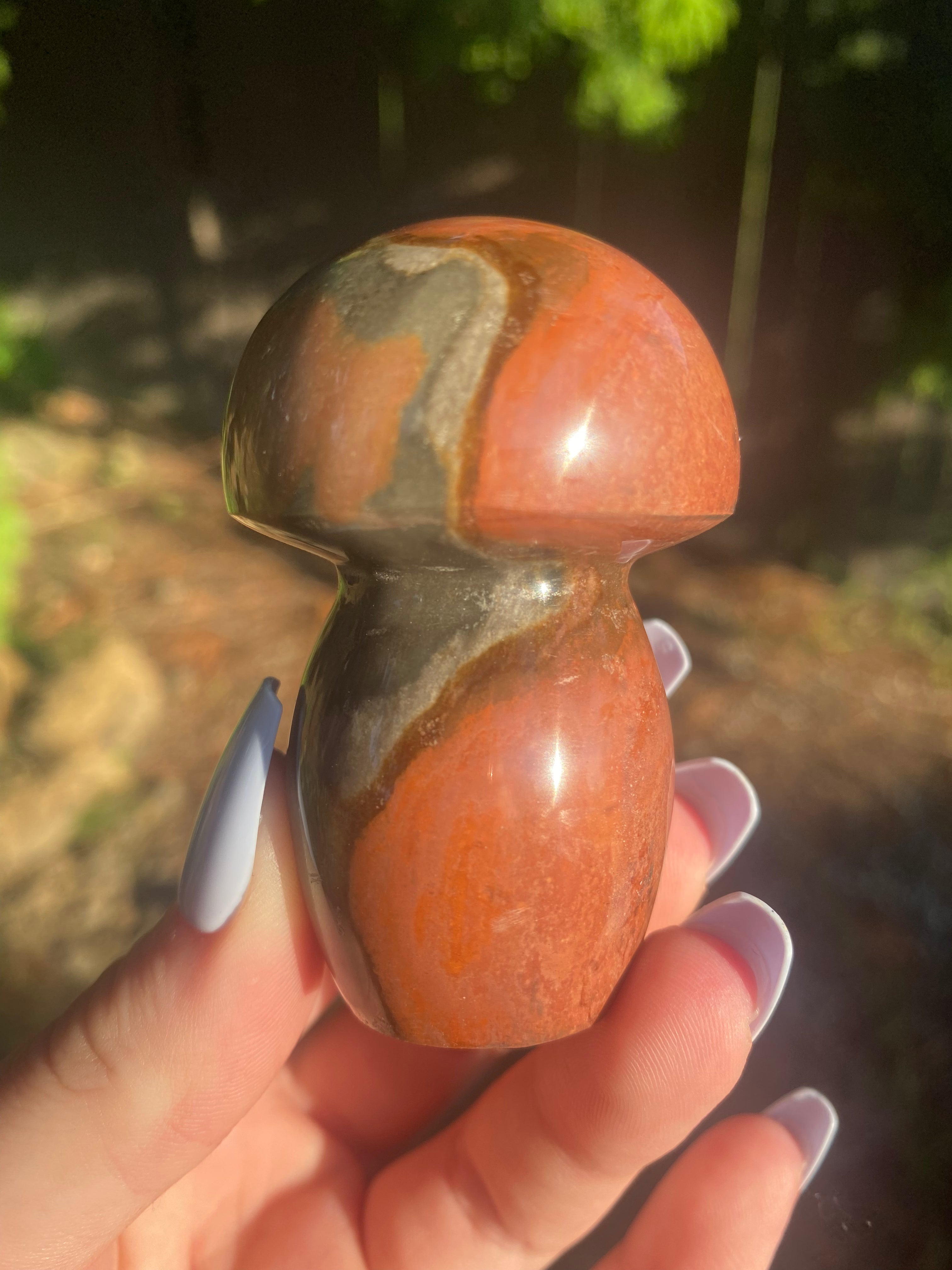 Polychrome Jasper Mushroom - You Choose