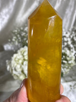 Load image into Gallery viewer, Yellow Fluorite Cylinder Tower (YCT) C
