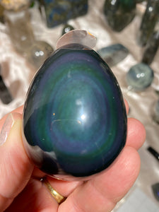 Rainbow Obsidian Egg J