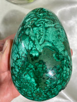 Load image into Gallery viewer, Druzy Malachite Egg
