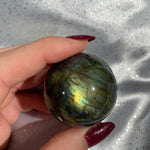 Load image into Gallery viewer, Labradorite Sphere - T

