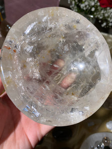 Large Clear Quartz Bowl (CBQA)