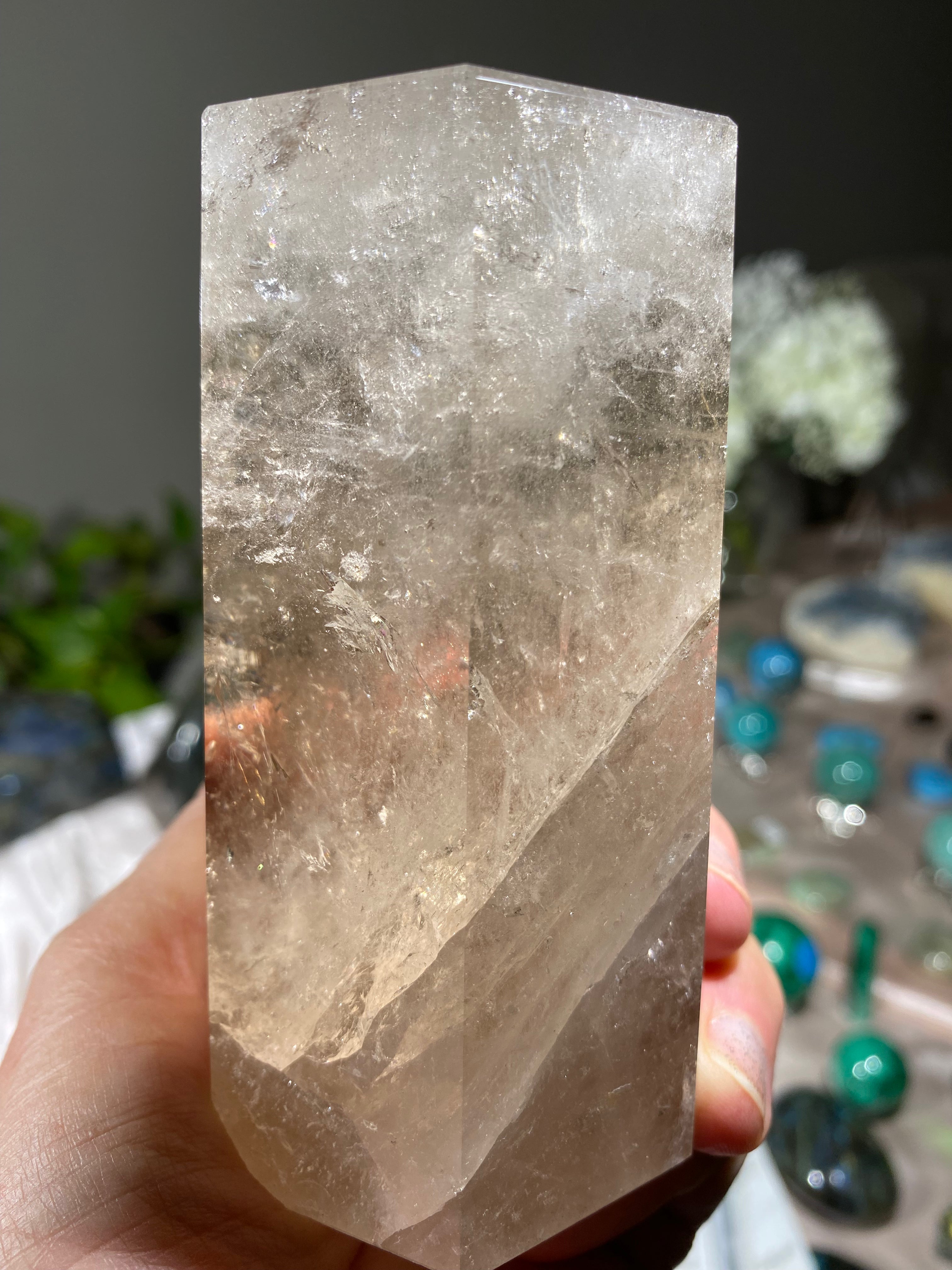 Smoky Quartz Pedestal CQC