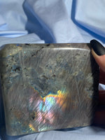 Load image into Gallery viewer, Full Flash Mermaid Labradorite Freeform (almost 2 lbs) - DT
