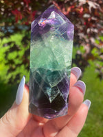 Load image into Gallery viewer, Rainbow Fluorite Towers - You Choose
