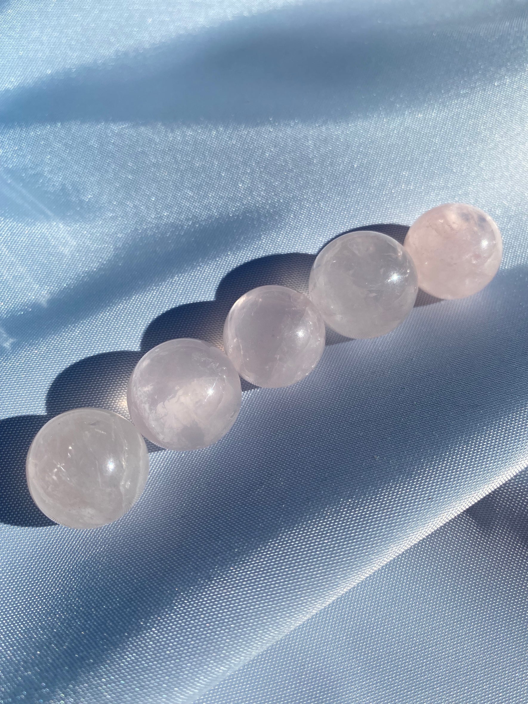 Rose Quartz Mini Sphere (1 piece)