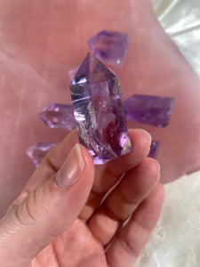 High-Quality Small Amethyst Tower (1 piece)