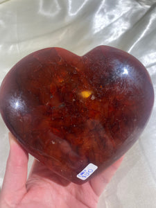XL Carnelian Heart (CAH15)