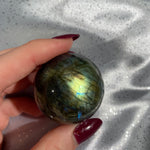 Load image into Gallery viewer, Labradorite Sphere - T
