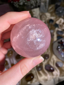 Rose Quartz Sphere (DA)