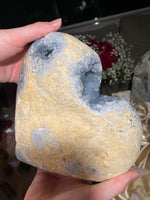 Load image into Gallery viewer, XXL Celestite Heart (10+ lbs)
