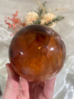 Load image into Gallery viewer, XL Carnelian Sphere (CAS11)
