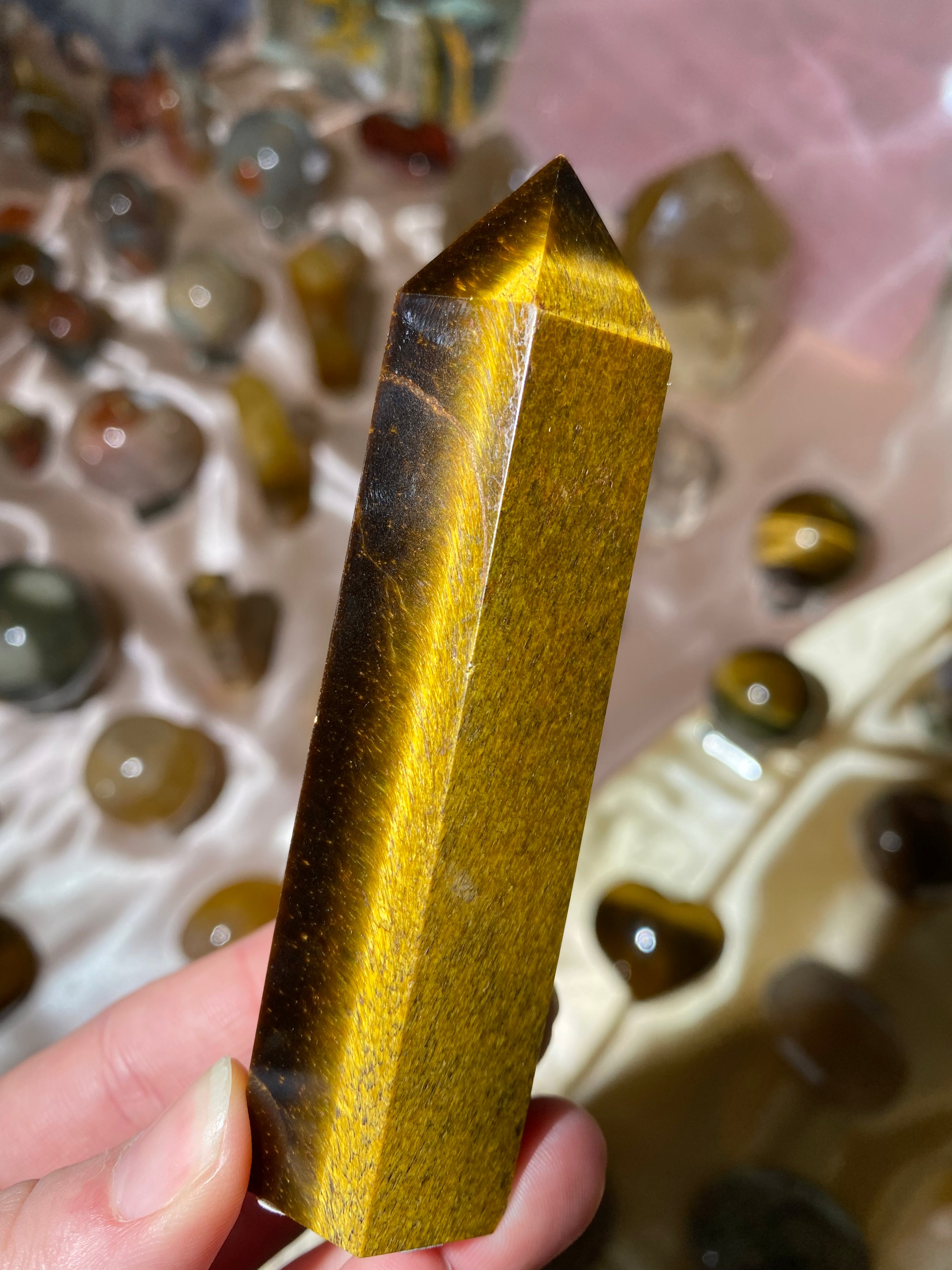 High Quality Tigers Eye Tower