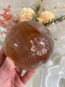 XL Fire Quartz (Hematoid Quartz) Sphere (FQS3)