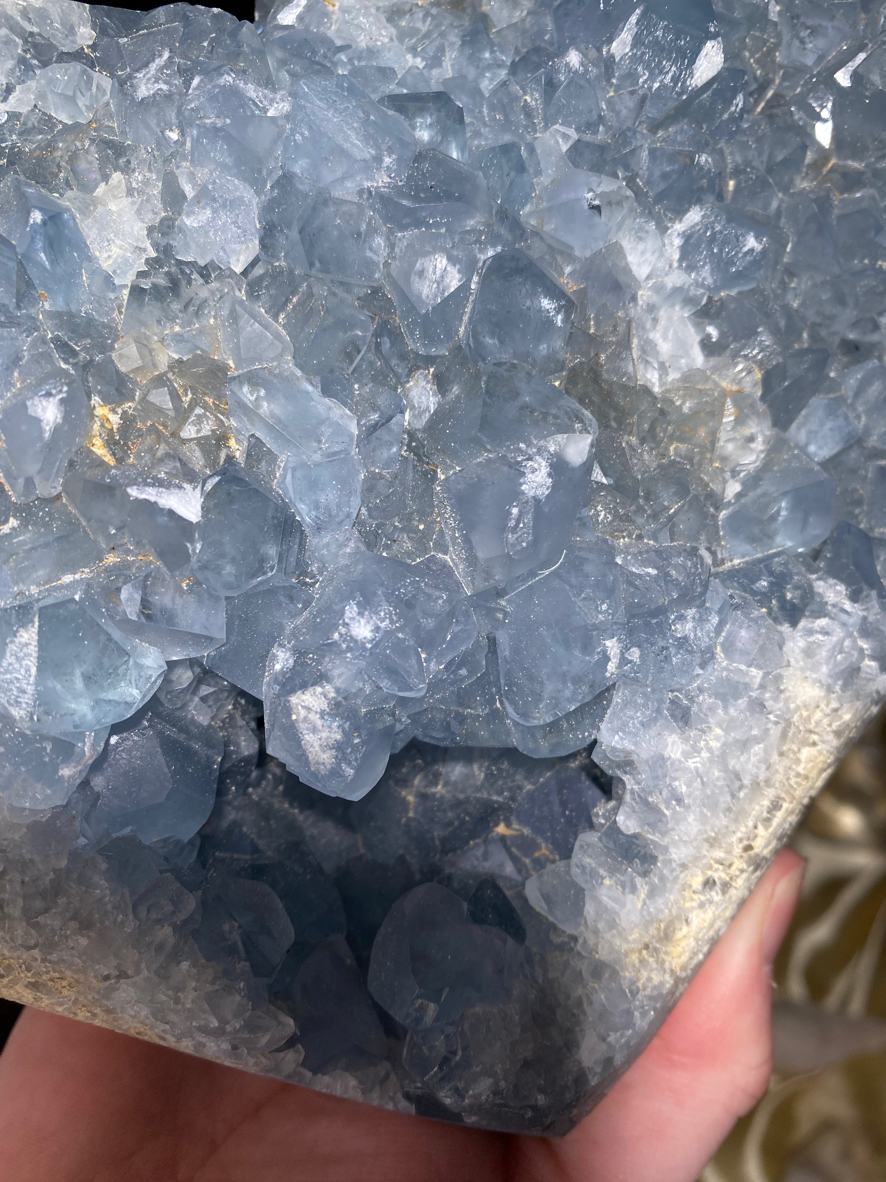 XXL Celestite Heart (10+ lbs)