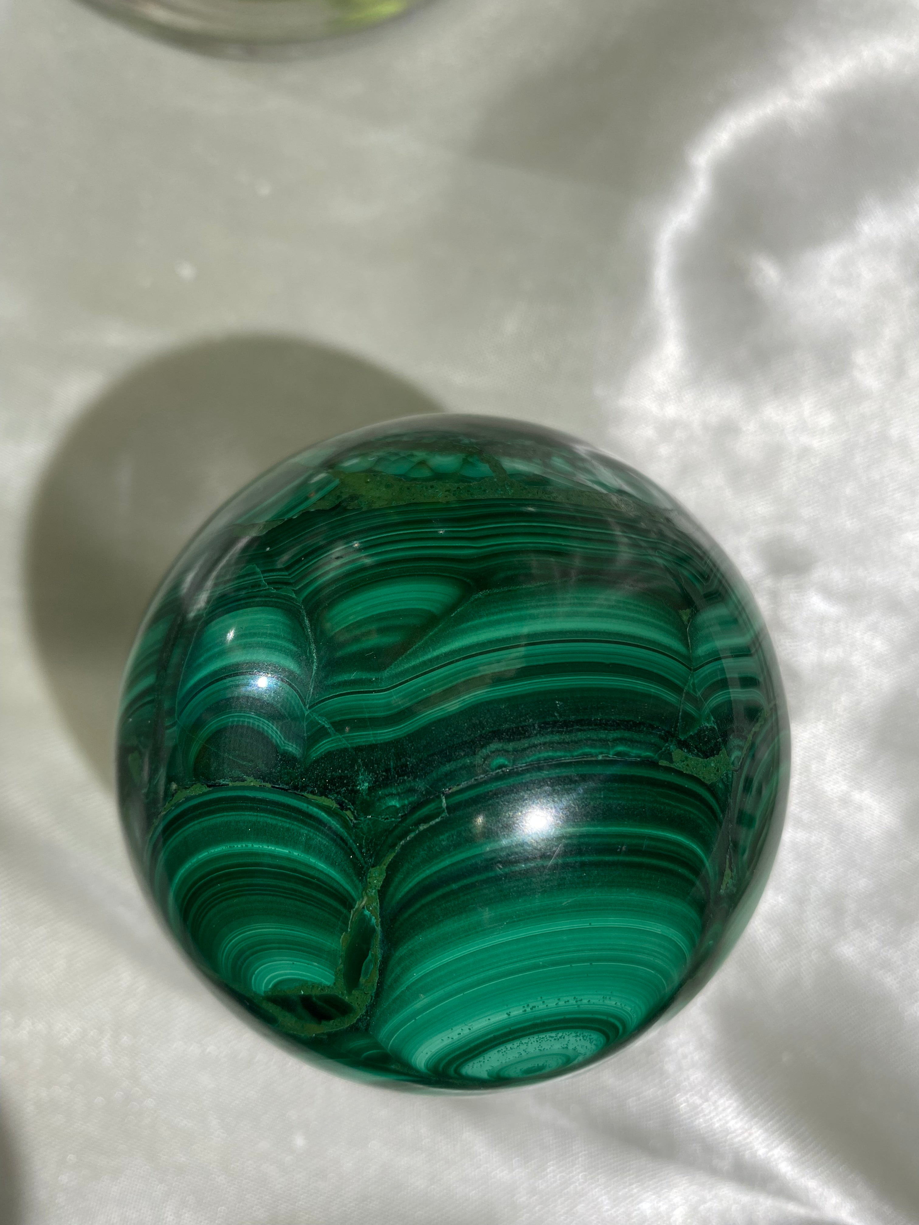Malachite Sphere (W)
