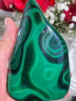 Load image into Gallery viewer, Groovy Malachite Freeform (almost 2 lbs)
