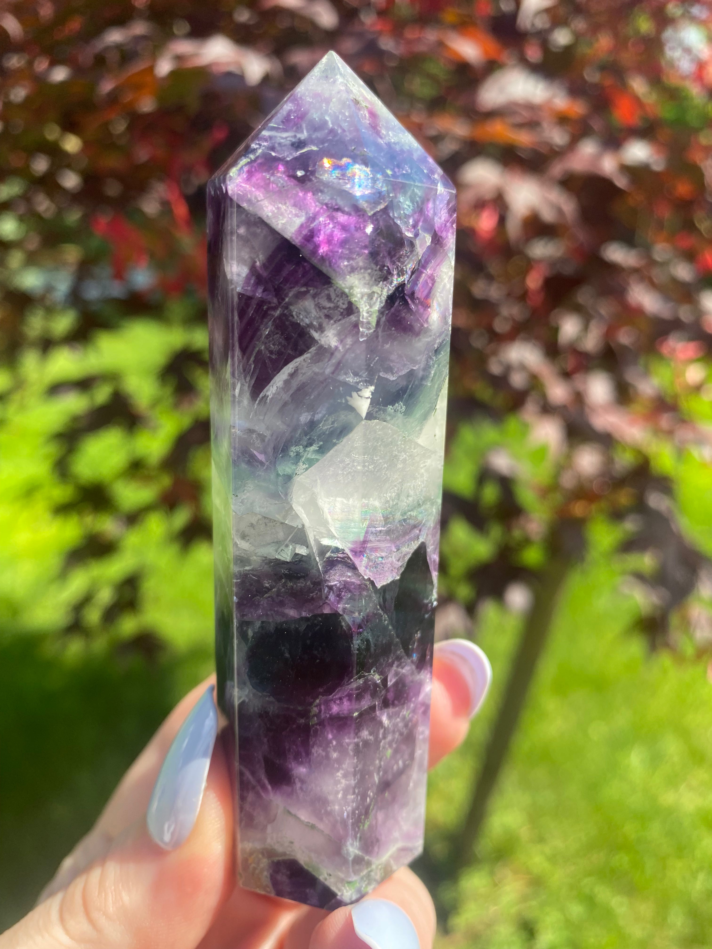 Rainbow Fluorite Towers - You Choose