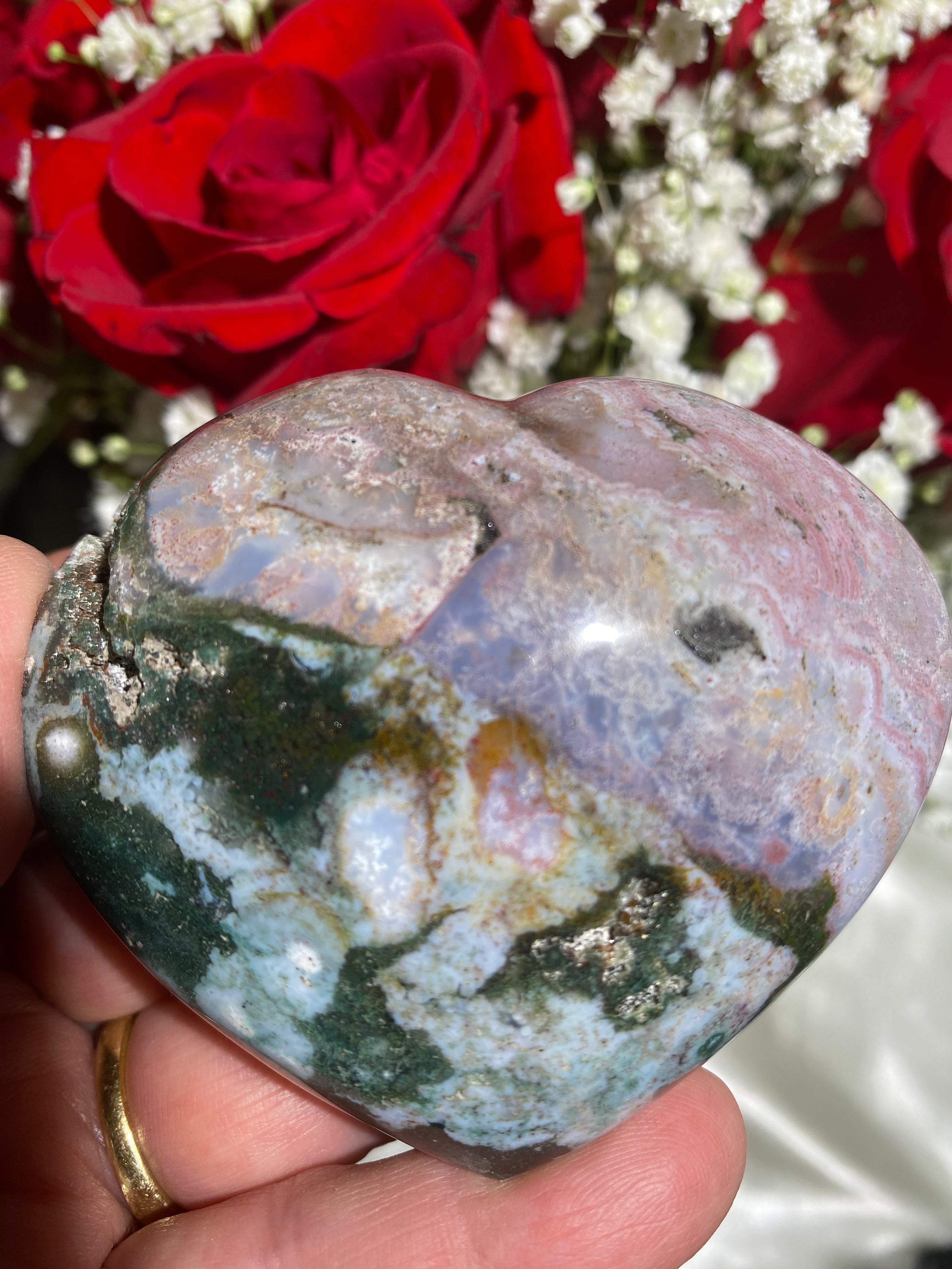 Sea Jasper Heart (OJH9) J