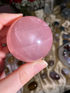 Rose Quartz Sphere (DA)