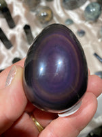 Load image into Gallery viewer, Rainbow Obsidian Egg A
