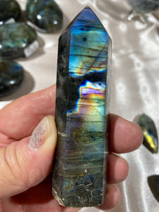 Flash Labradorite Tower (19E)