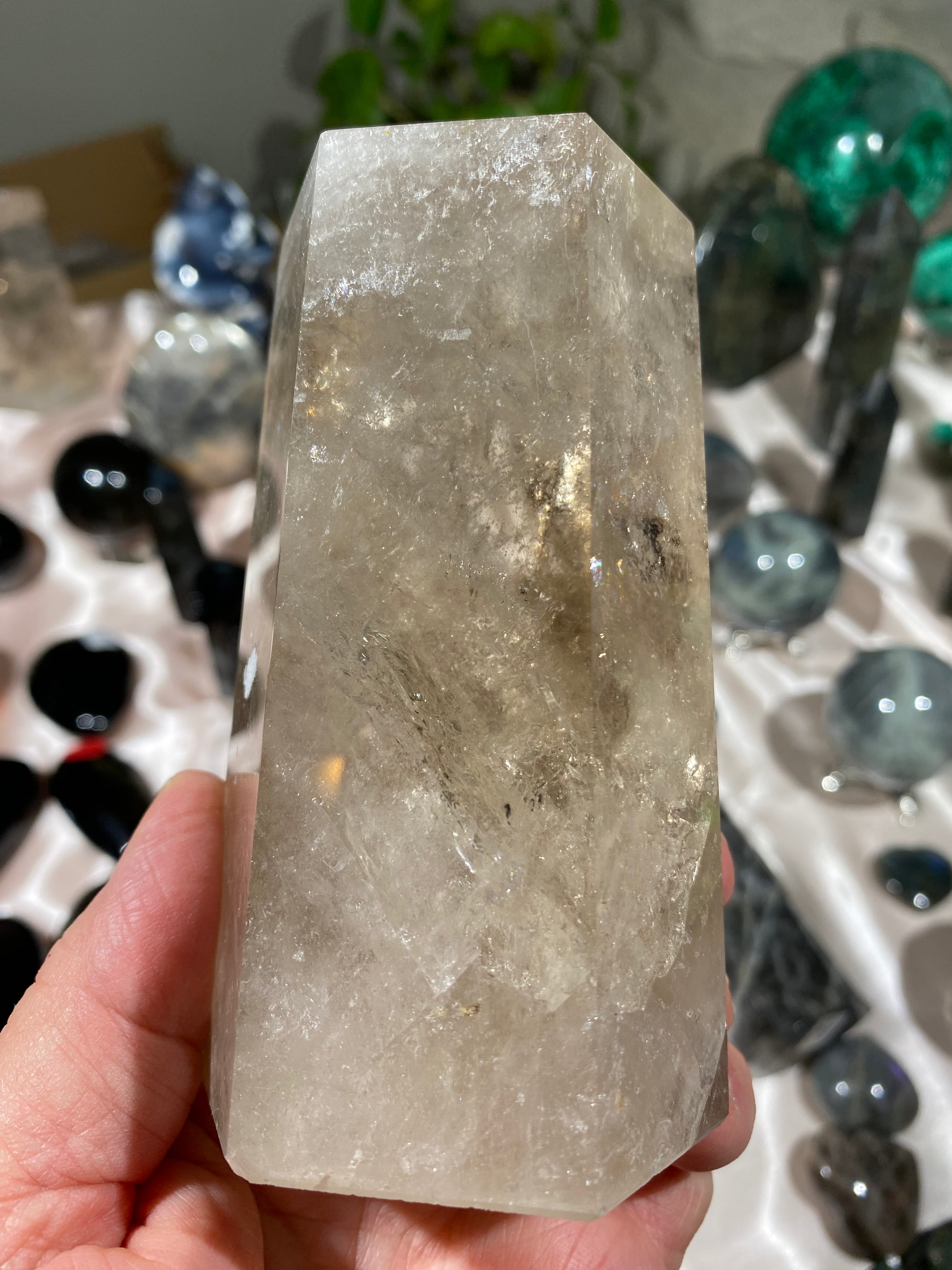 Smoky Quartz Pedestal CQC