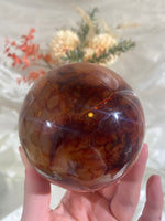 Load image into Gallery viewer, XL Carnelian Sphere (CAS11)
