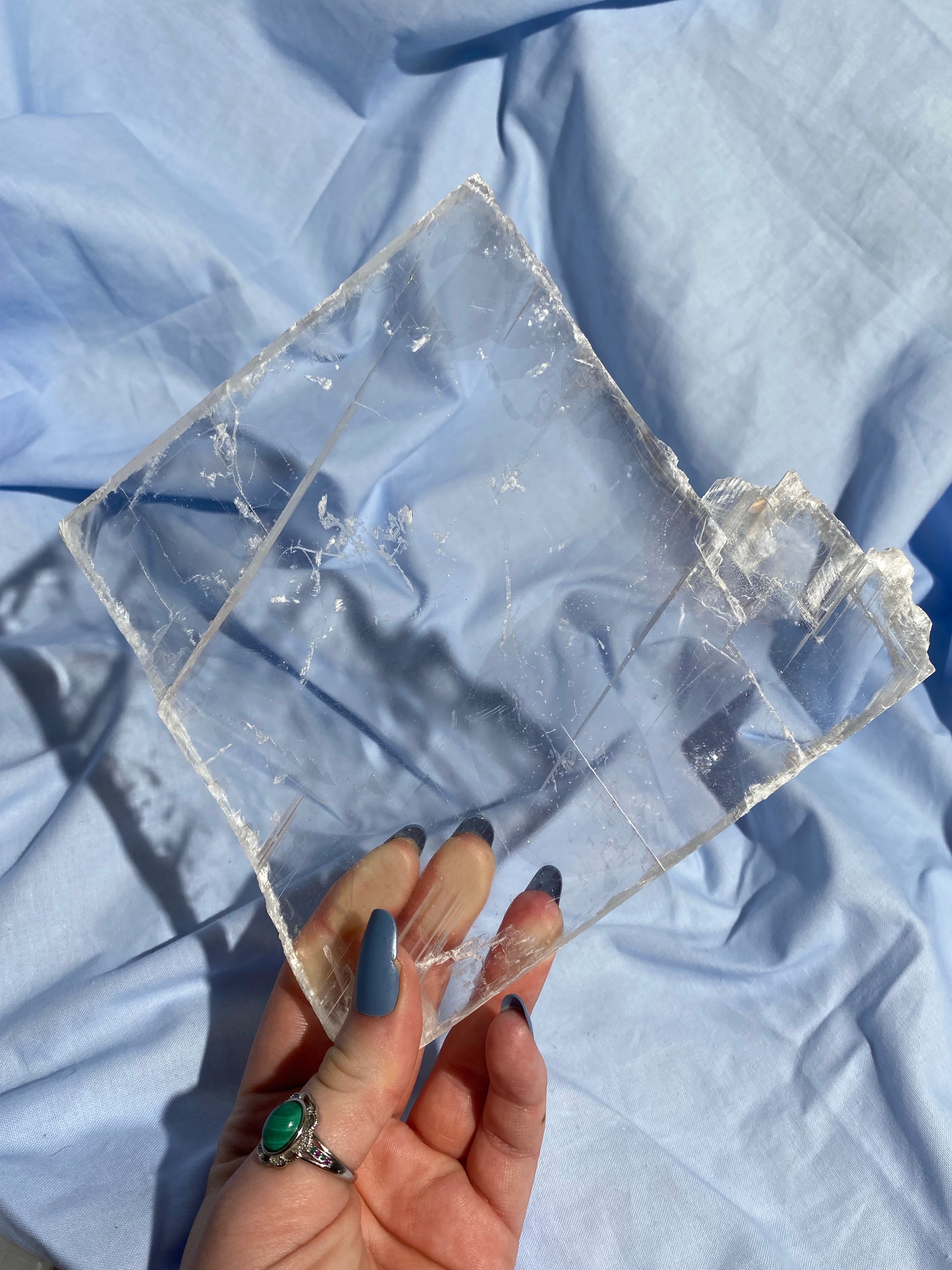 Genuine Selenite Slab