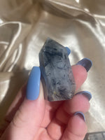 Load image into Gallery viewer, Tourmalinated Quartz Tower (Small)
