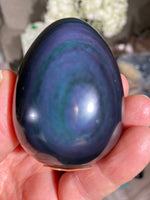 Load image into Gallery viewer, Rainbow Obsidian Egg B
