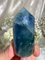 Load image into Gallery viewer, Blue Fluorite Cylinder Tower (FCT)A
