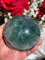 Load image into Gallery viewer, XL Mica-Included Fluorite Sphere (A)
