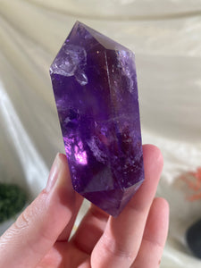 Grape Jelly Amethyst Double Terminated Points - You Choose