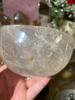Load image into Gallery viewer, Large Clear Quartz Bowl (CBQA)
