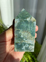 Load image into Gallery viewer, Moss Agate Tower (XLMA21)
