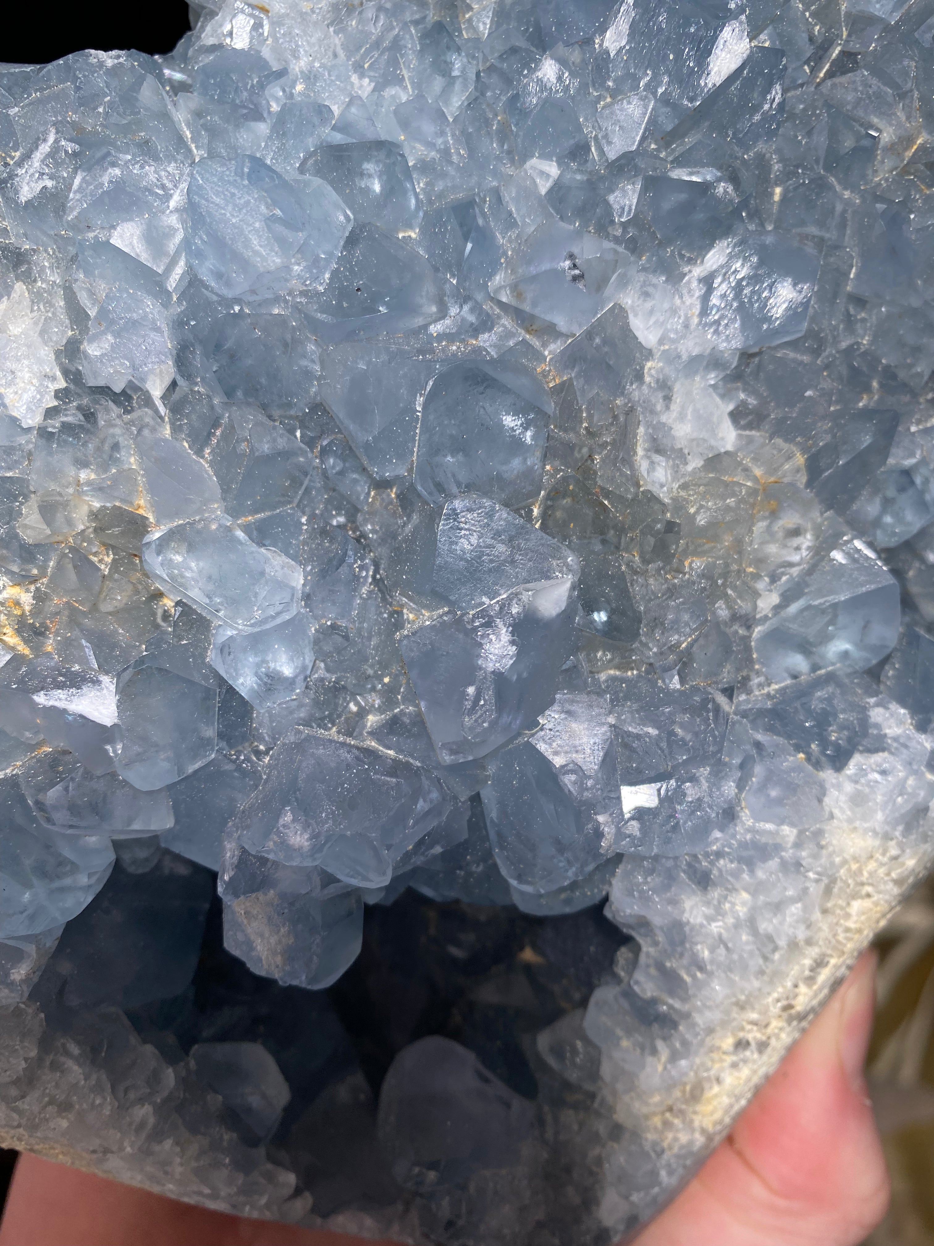 XXL Celestite Heart (10+ lbs)