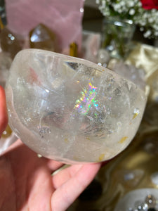 Large Clear Quartz Bowl (CBQA)