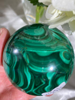 Load image into Gallery viewer, Malachite Sphere MAL218
