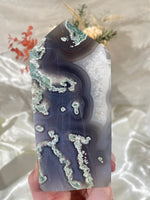 Load image into Gallery viewer, XL Moss Agate Tower (XLMA13)
