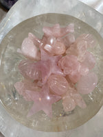 Load image into Gallery viewer, Rose Quartz Mini Carving - (1 Piece)
