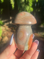 Load image into Gallery viewer, Polychrome Jasper Mushroom - You Choose

